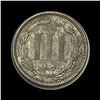 Image 2 : 1868 Nickel Three Cent ABOUT UNCIRCULATED
