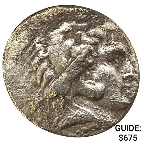 Greek Seleukos I, 312-281 BC Silver Tetradrachm CLOSELY UNCIRCULATED