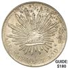 Image 1 : 1894Zs FZ Mexico Silver 8 Reales CLOSELY UNCIRCULATED