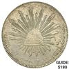 Image 1 : 1879Zs JS Mexico Silver 8 Reales NEARLY UNCIRCULATED