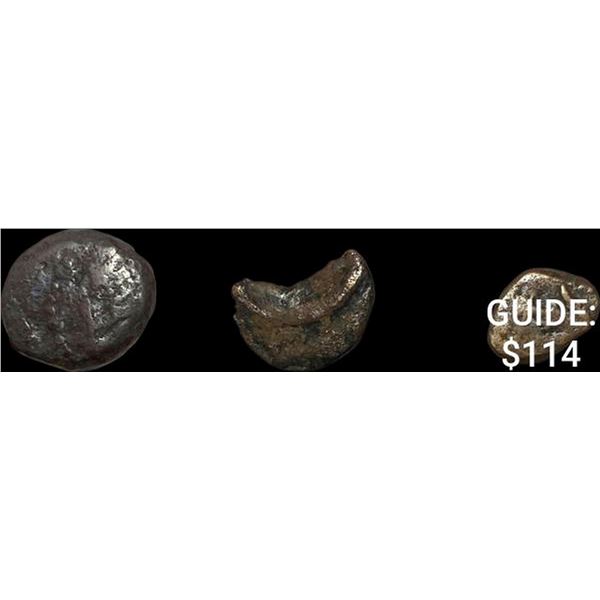 [3]103-76 BC Biblical Widow's Mite, Luke 21:1-4 NEARLY UNCIRCULATED