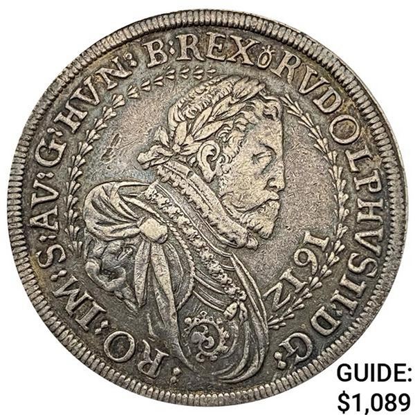 1612 Austria Silver Thaler CLOSELY UNCIRCULATED