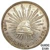 Image 1 : 1908Mo AM Mexico Silver Peso CHOICE AU