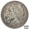 Image 1 : 1870 France Silver 5 Francs 0.7234 ASW CLOSELY UNCIRCULATED