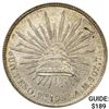 Image 1 : 1908Mo AM Mexico Silver Peso CHOICE AU