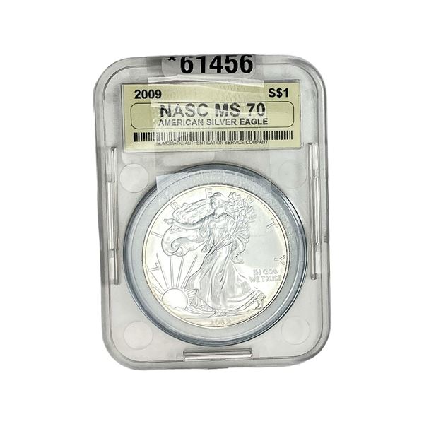 2009 Silver Eagle NASC MS70
