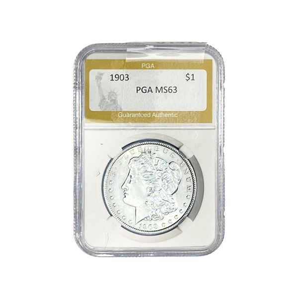 1903 Morgan Silver Dollar PGA MS63