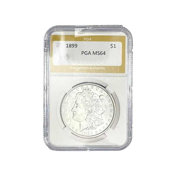1899 Morgan Silver Dollar PGA MS64