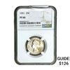 Image 1 : 1951 Washington Silver Quarter NGC PF66
