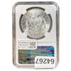 Image 2 : 1887 Morgan Silver Dollar NGC MS63