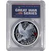 Image 2 : 2018-P Australia 1OZ SIlver $1 100 Ann. End of WWI PCGS PR70 DCAM