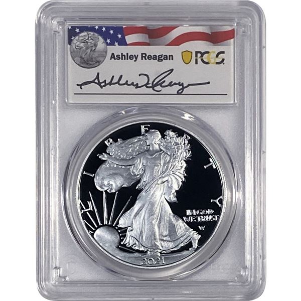 2021-W Silver Eagle PCGS PR69 DCAM Type 2