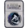Image 2 : 2007 Canada .826OZ SIlver $25-Olympics NGC PF69 UC