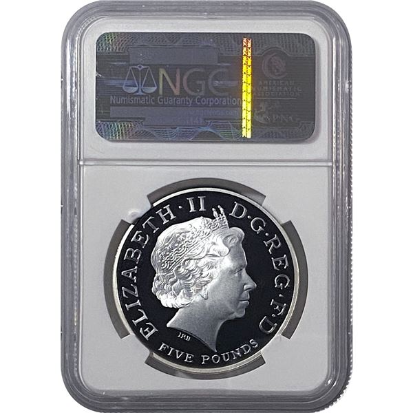 2009 G. Britain .826oz 5 Pounds-Olympics NGC PF69 UC