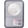 Image 2 : 1986 Silver Eagle NGC MS69