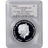 Image 1 : 2020-P Tuvalu 2OZ SIlver $2 Iwo Jima 75th Anniv.  PR70 DCAM