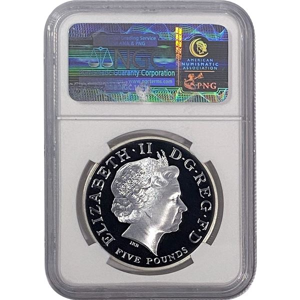 2009 G. Britain .826oz 5 Pounds-Olympics NGC PF69 UC