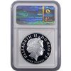 Image 1 : 2009 Piefort G.Brit 1.682OZ Silver 5 Pounds-Olympics NGC PF69 UC