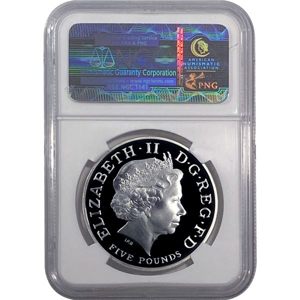 2009 G. Britain .826oz 5 Pounds-Olympics NGC PF69 UC
