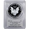 Image 2 : 2007-W Silver Eagle PCGS PR69 DCAM Reagan Legacy