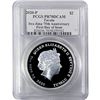 Image 1 : 2020-P Tuvalu 1OZ SIlver $2 Iwo Jima 75th Anniv.  PR70 DCAM