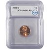 Image 1 : 2010-D Union Shield Lincoln Cent ICG MS67 RD