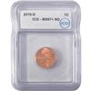 Image 1 : 2010-D Union Shield Lincoln Cent ICG MS67+ RD