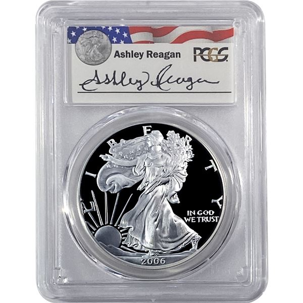 2006-S Silver Eagle NGC PR69 DCAM Reagan Legacy