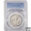 Image 1 : 1943 Walking Liberty Half Dollar PCGS AU58