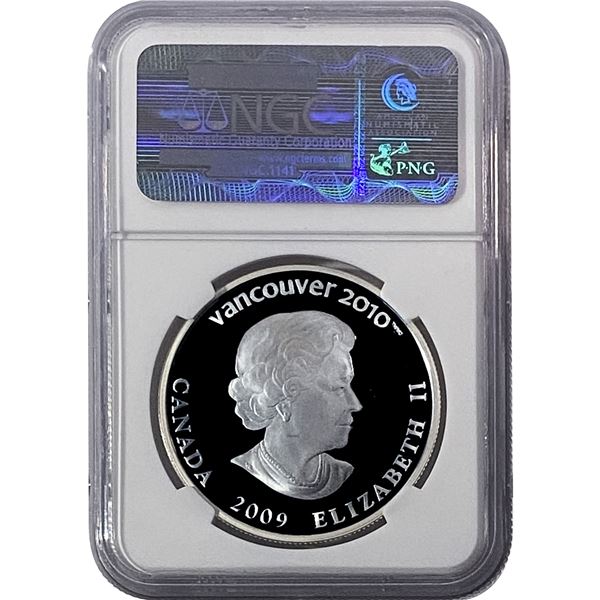 2009 Canada .825G Silver $25 Olympics NGC PF69 UC