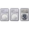 Image 1 : [3 Coins]2006 Silver Eagle NGC MS/PF69