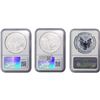 Image 2 : [3 Coins]2006 Silver Eagle NGC MS/PF69