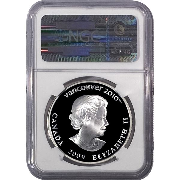 2009 Canada .825G Silver $25 Olympics NGC PF69 UC