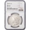 Image 1 : 1878 Morgan Silver Dollar NGC MS62