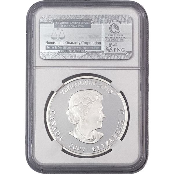 2007 Canada .826OZ Silver $25-Olympics PCGS PR69 UC