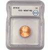 Image 1 : 2010-D Union Shield Lincoln Cent ICG MS67 RD
