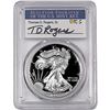 Image 1 : 1994-P Silver Eagle PCGS PR70 DCAM Thomas D Rogers
