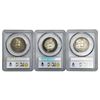Image 2 : [3] 1936 Delaware Half Dollar PCGS MS64-65 INCLD. CAC