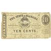 Image 1 : 1863 10C Alabama Confederate Civil War
