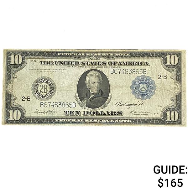 1914 $10 Federal Reserve Bank Of New York