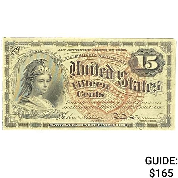1863 15C Fractional Currency Fourth Issue 11