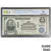 Image 1 : 1902 $5 Plain Back- Spokane, Washington PCGS VF 30