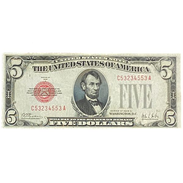 1928-A $5 Red Seal 11