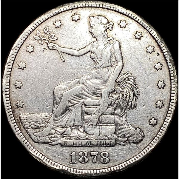 1878-S Silver Trade Dollar LIGHTLY CIRCULATED