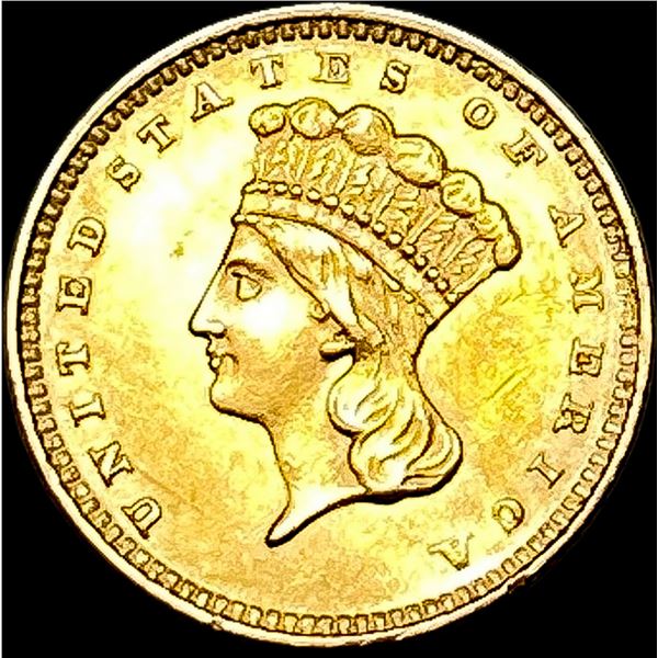 1862 Gold $1 Indian Head HIGH GRADE