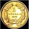 Image 2 : 1862 Gold $1 Indian Princess Type 3 HIGH GRADE