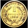 Image 2 : 1852 Gold $1 Liberty Type 1 HIGH GRADE