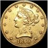 Image 1 : 1899 Liberty Head $10 Eagle UNCIRCULATED