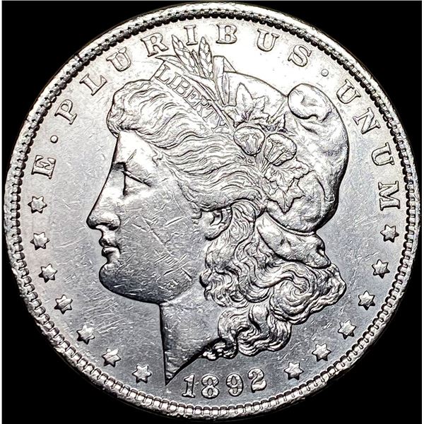 1892-S Silver Morgan Dollar CLOSELY UNCIRCULATED