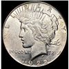 Image 1 : 1922 Silver Peace Dollar UNCIRCULATED